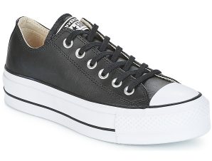 Xαμηλά Sneakers Converse CHUCK TAYLOR ALL STAR LIFT CLEAN OX LEATHER Δέρμα