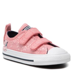 Sneakers Converse Ctas 2v Ox A01232C Daybreak Pink/White/Black