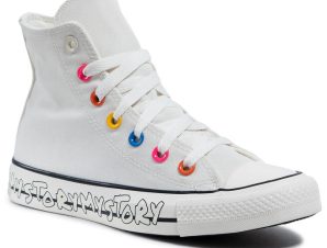 Sneakers Converse Ctas Hi 170293C Egret/Hyper Pink/Black