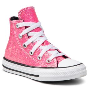Sneakers Converse Ctas Hi 672098C Pink/Black/White