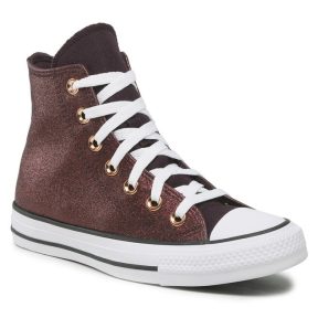 Sneakers Converse Ctas Hi A04181C Black Cherry/White/Copper