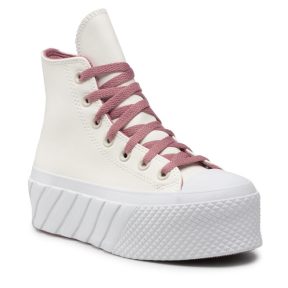 Sneakers Converse Ctas Lift 2x Hi 572607C Egret/Pink Aura/White