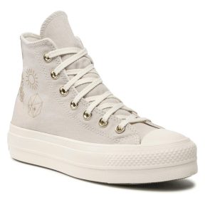 Sneakers Converse Ctas Lift Hi A02205C Desert Sand/Egret/Light Gold